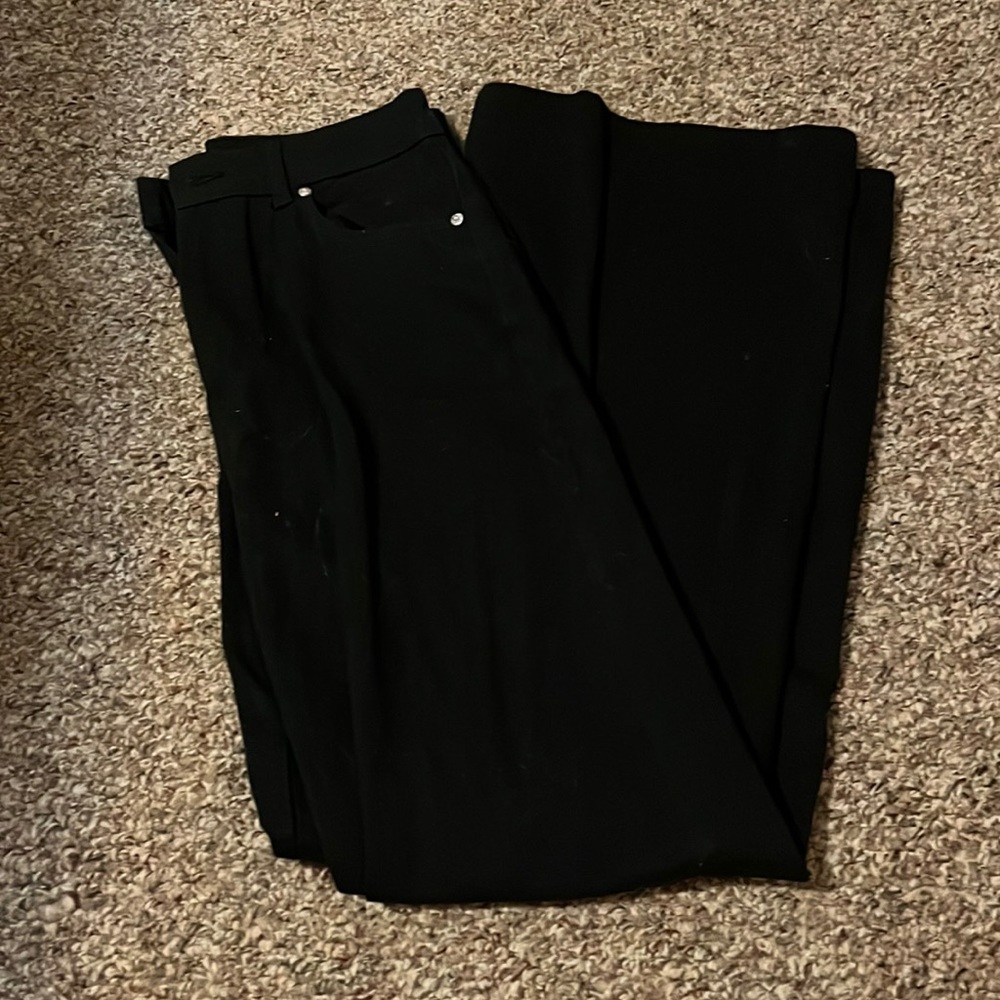 H&M twill wide leg jeans
